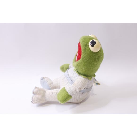 Pampers Baby Kermit Plush, Kermit the Frog, The Muppets, STAINS ~ 250910-WH 1353 - Picture 3 of 5